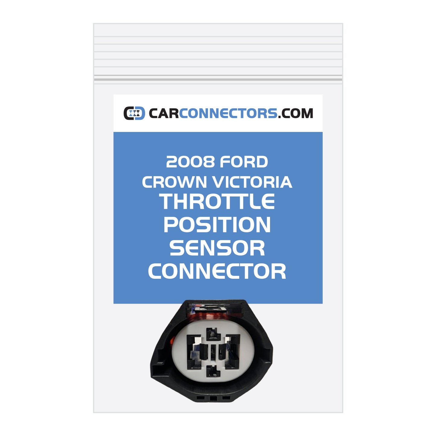 Throttle Position Sensor Connector for 2008 Ford Crown Victoria