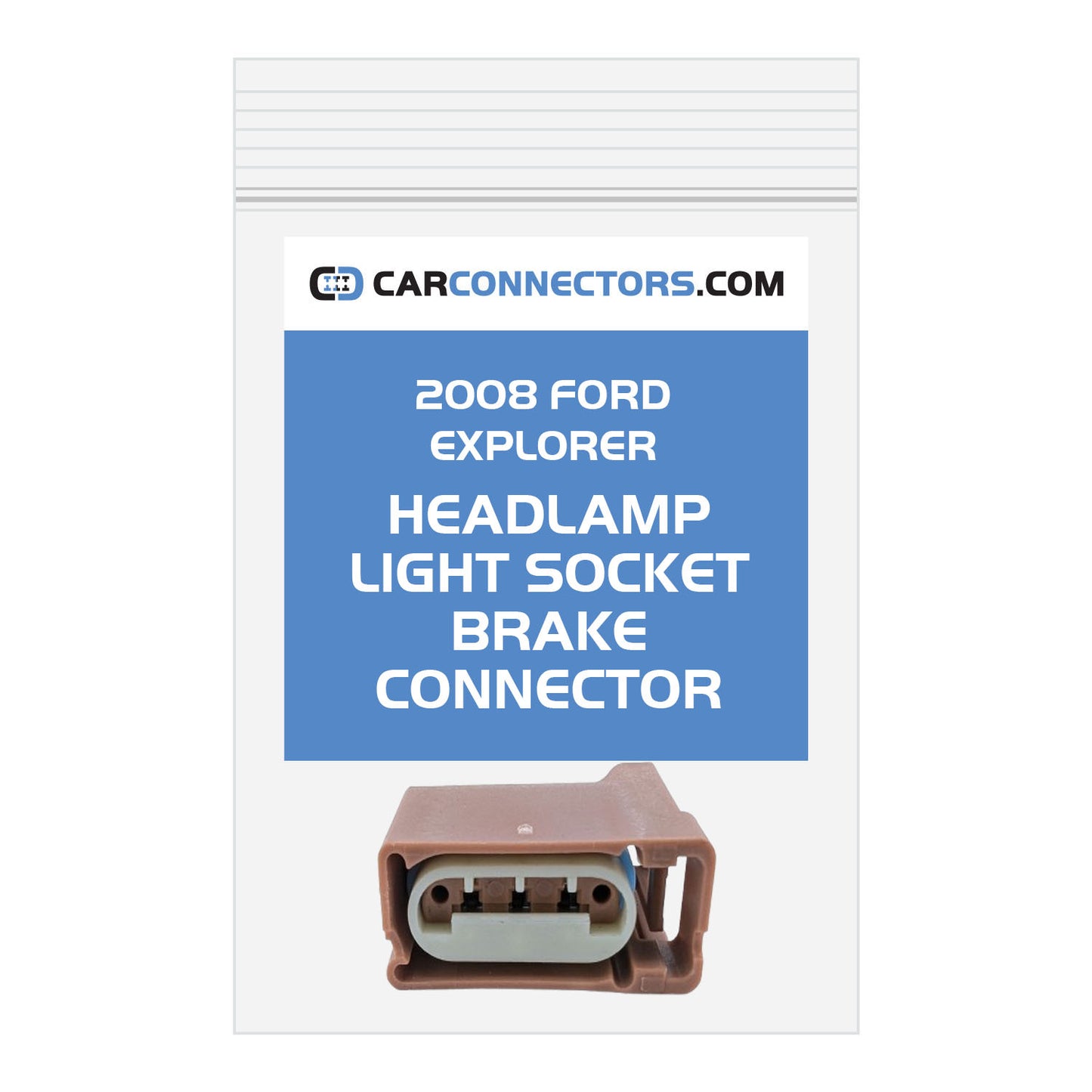 Headlamp Light Socket Brake Connector for 2008 Ford Explorer