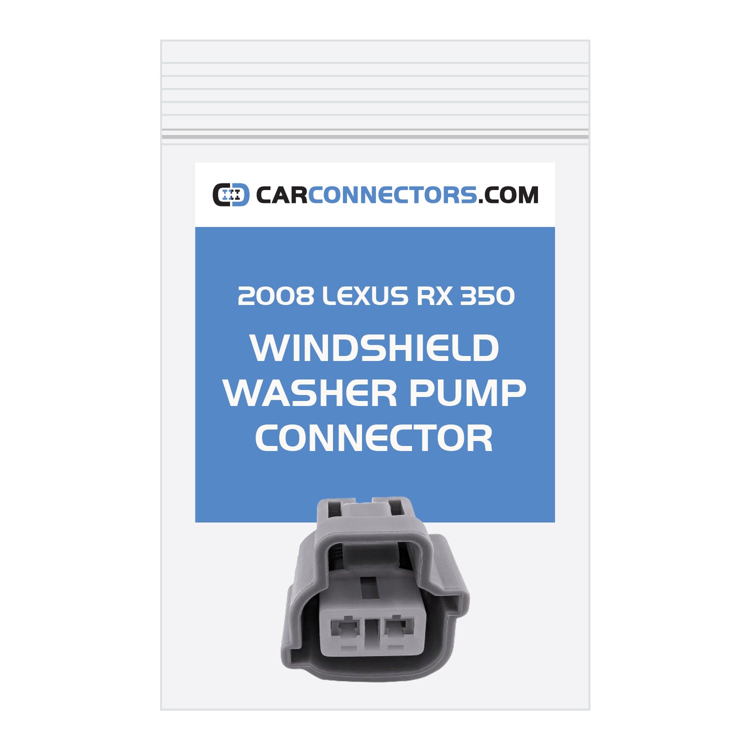 Windshield Washer Pump Connector for 2008 Lexus RX 350 – CarConnectors.com
