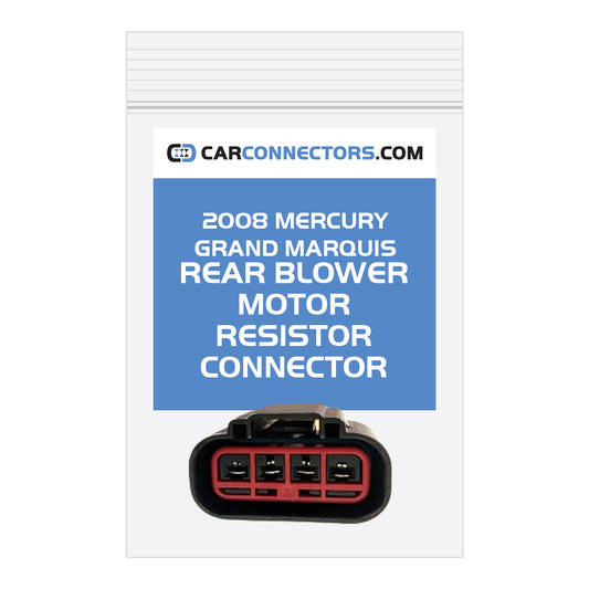Rear Blower Motor Resistor Connector for 2008 Mercury Grand Marquis