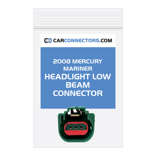 Headlight Low Beam Connector for 2008 Mercury Mariner