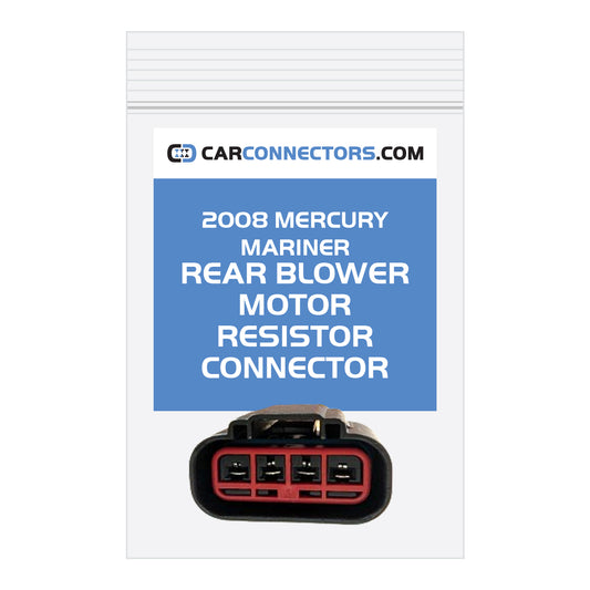 Rear Blower Motor Resistor Connector for 2008 Mercury Mariner