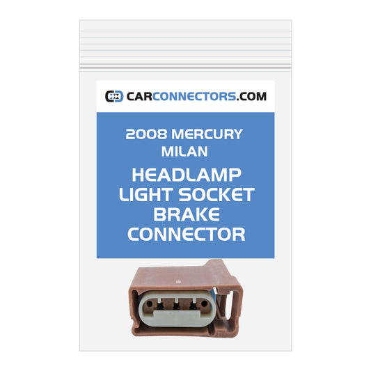 Headlamp Light Socket Brake Connector for 2008 Mercury Milan