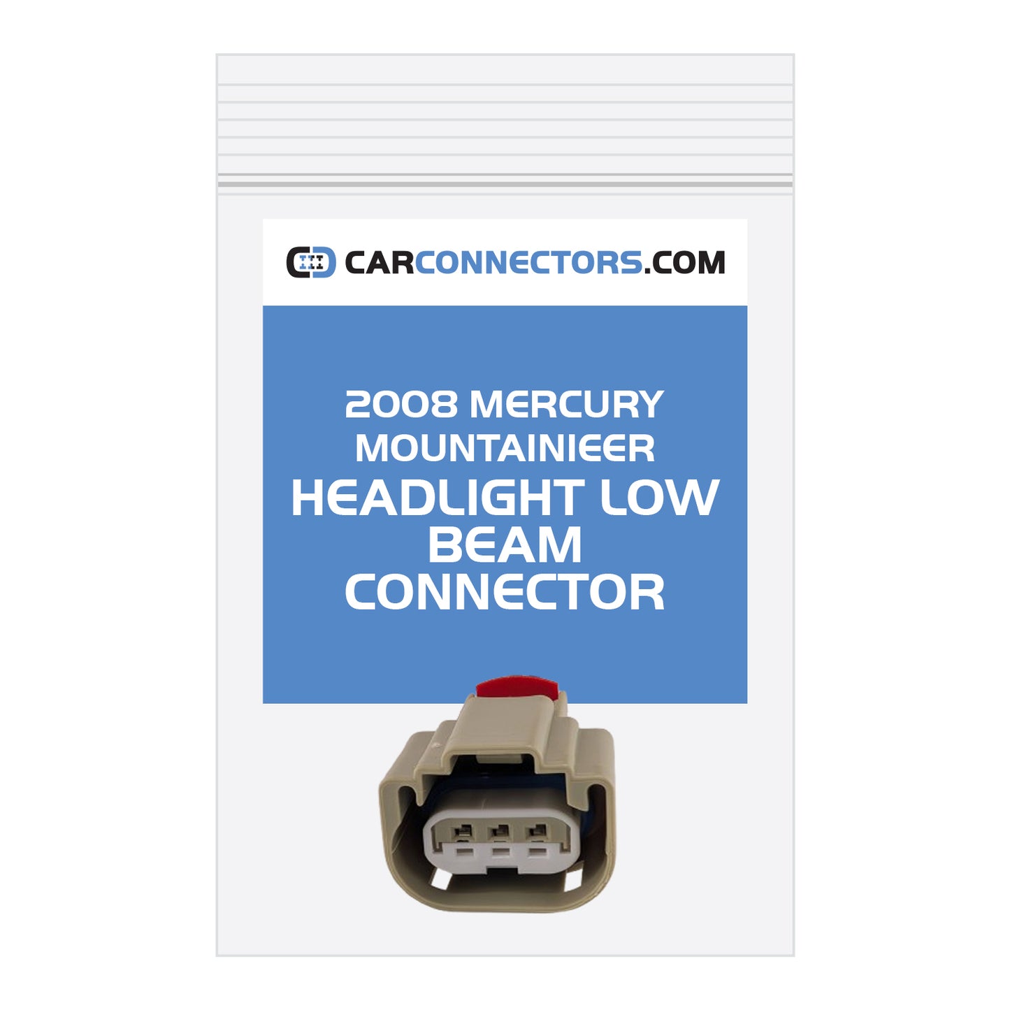 Headlight Low Beam Connector for 2008 Mercury Mountainieer