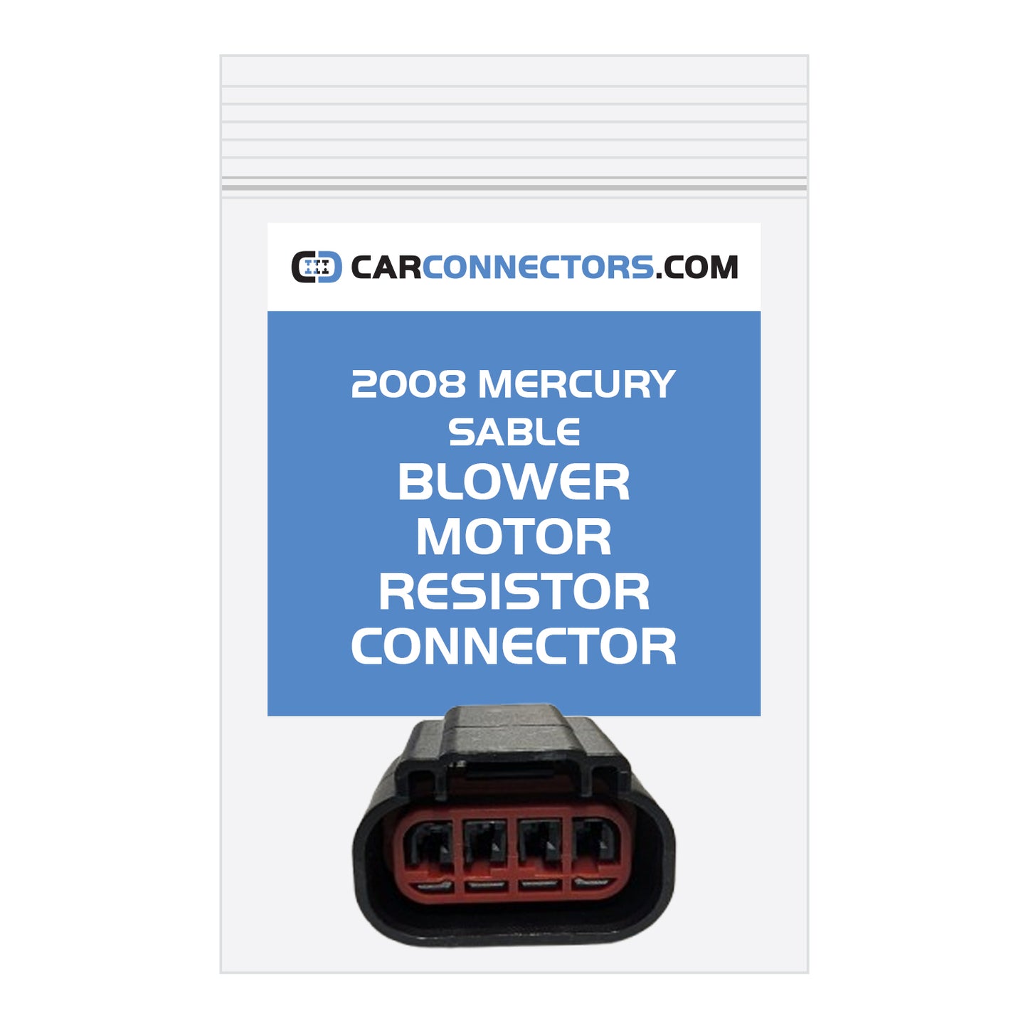 Blower Motor Resistor Connector for 2008 Mercury Sable
