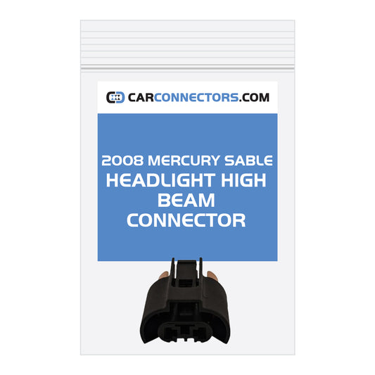 Headlight High Beam Connector for 2008 Mercury Sable