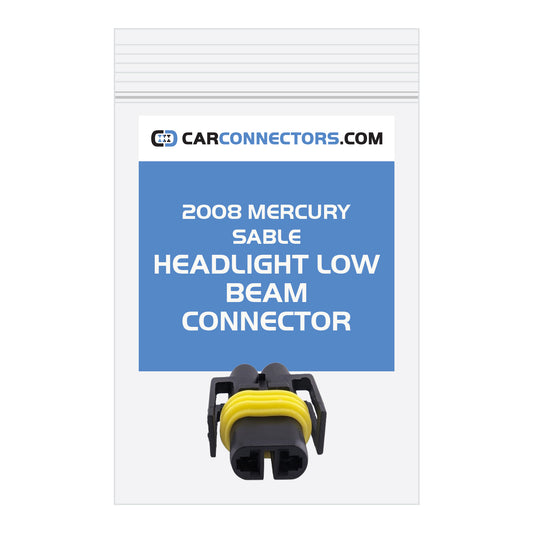 Headlight Low Beam Connector for 2008 Mercury Sable