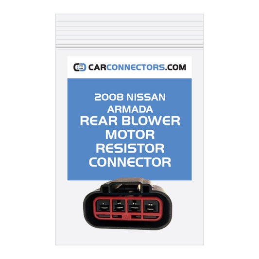 Rear Blower Motor Resistor Connector for 2008 Nissan Armada