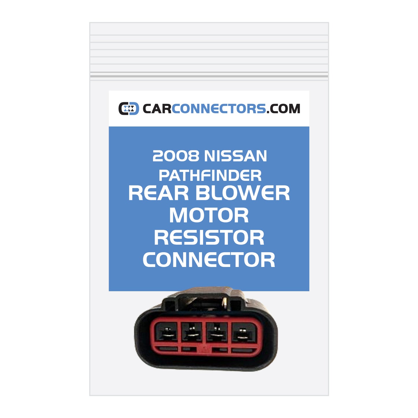 Rear Blower Motor Resistor Connector for 2008 Nissan Pathfinder