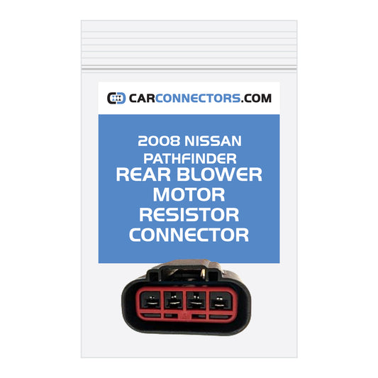 Rear Blower Motor Resistor Connector for 2008 Nissan Pathfinder