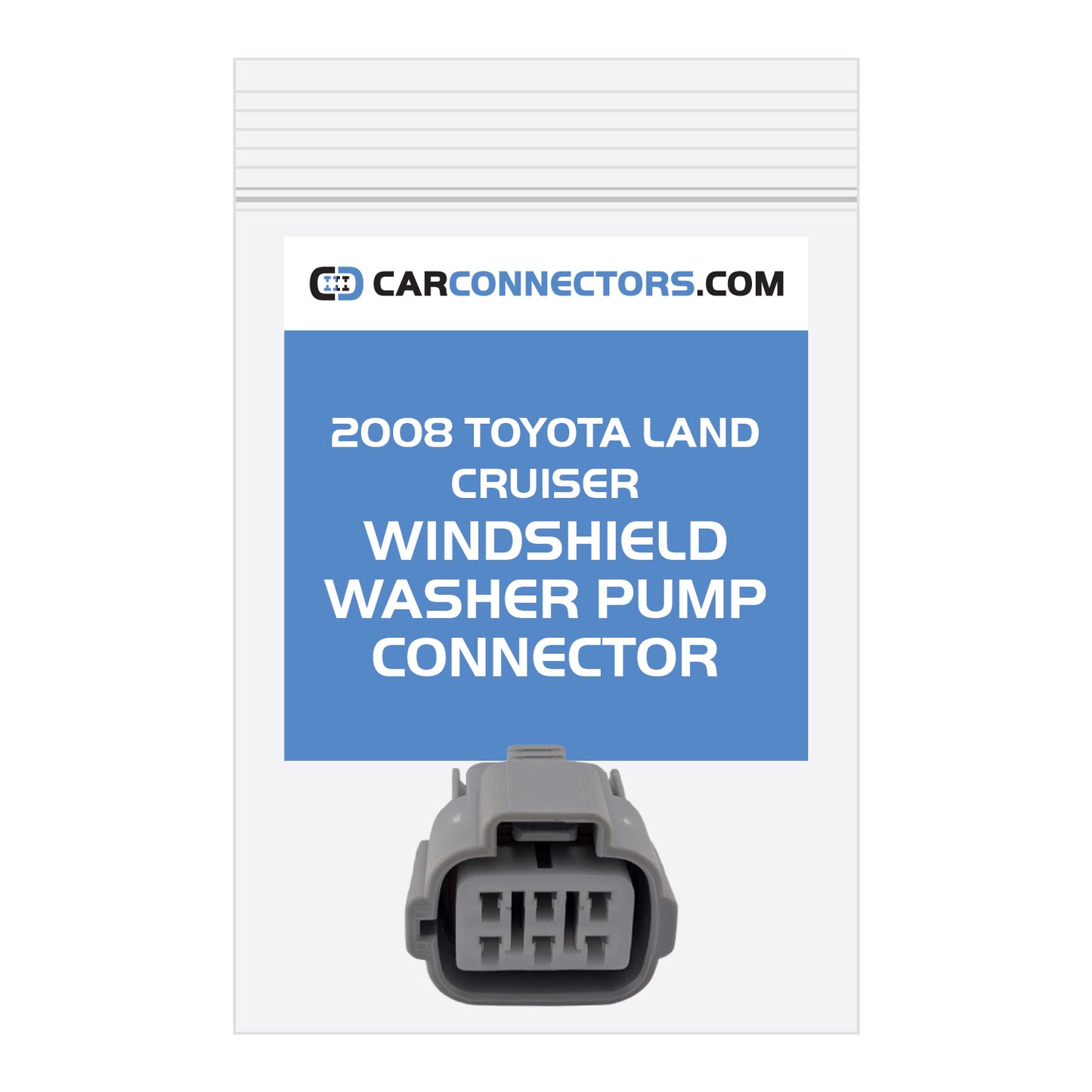 Windshield Washer Pump (Version B) Connector for 2008 Toyota Land Cruiser