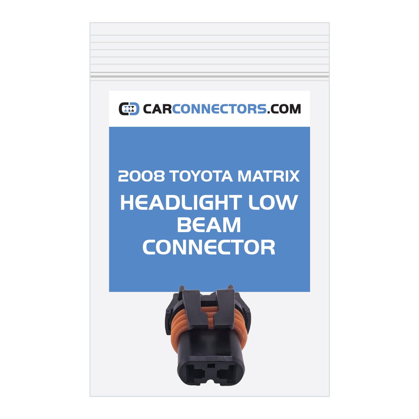 Headlight Low Beam Connector for 2008 Toyota Matrix