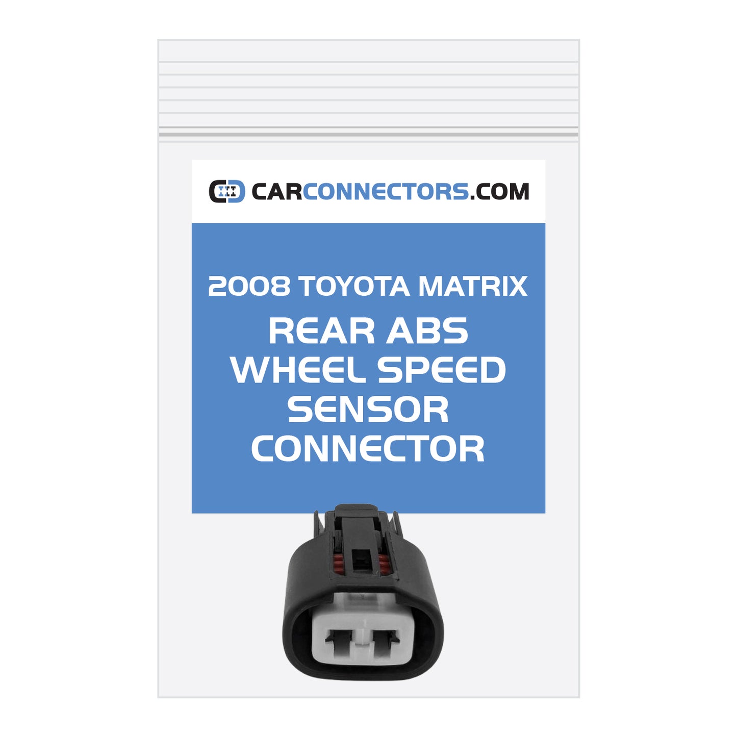 Rear ABS Wheel Speed Sensor Connector for 2008 Toyota Matrix