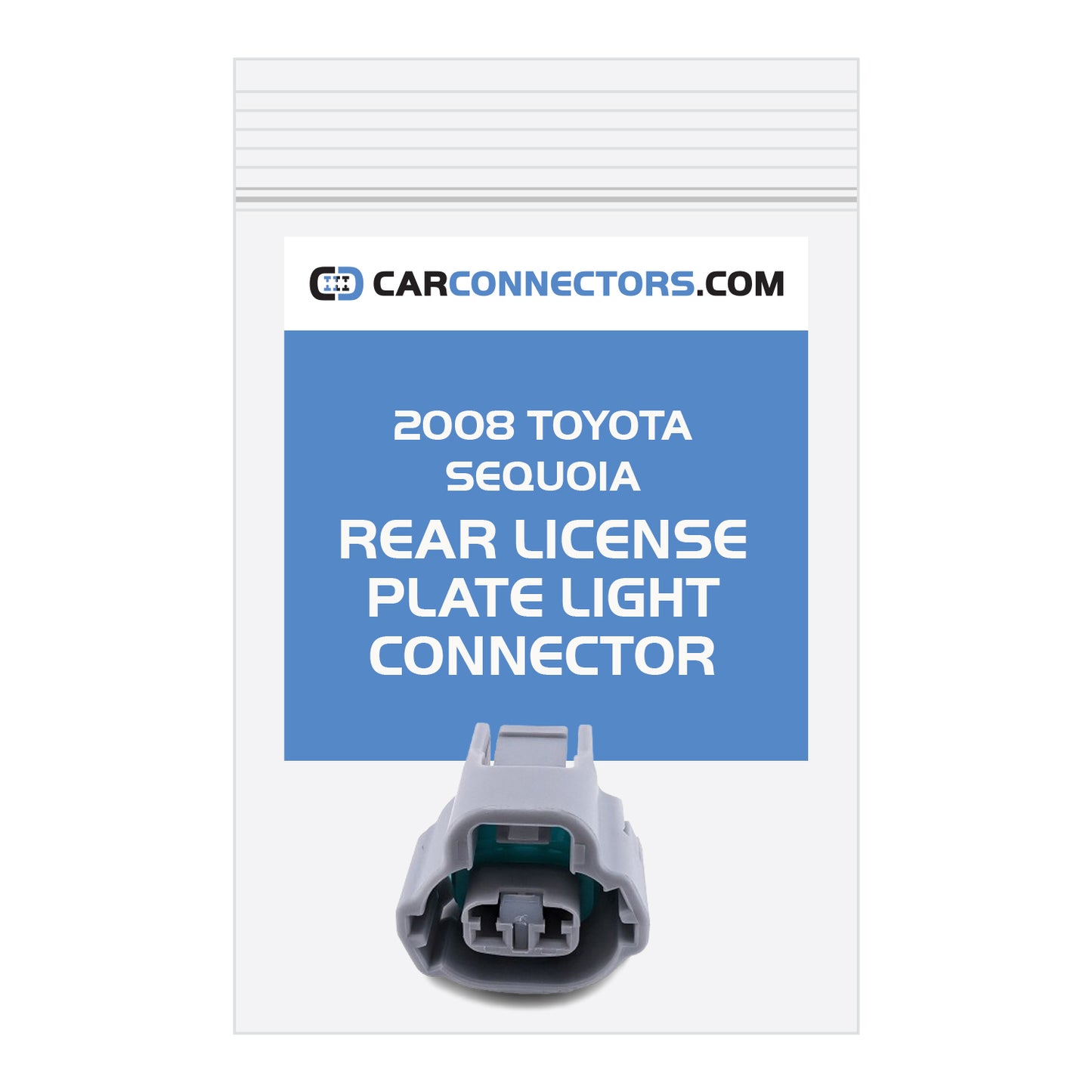 Rear License Plate Light Connector for 2008 Toyota Sequoia