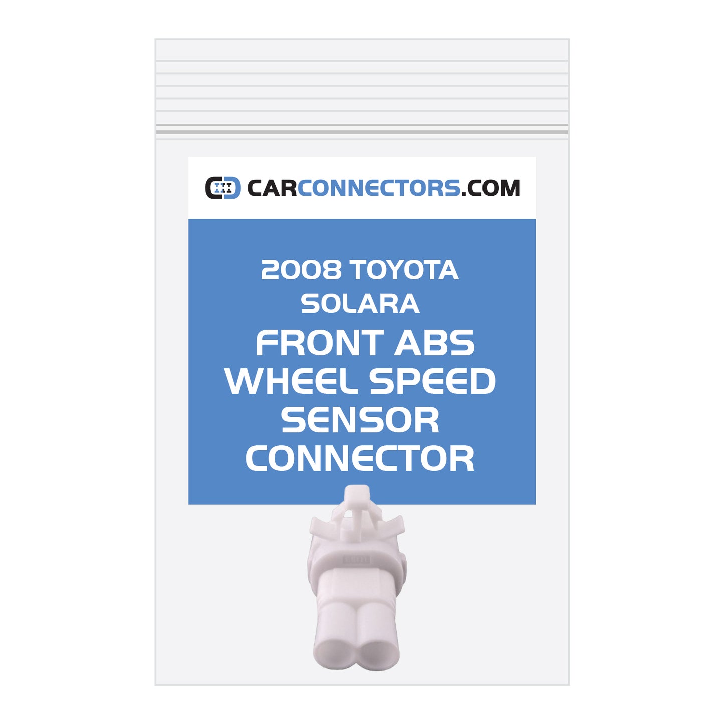 Front ABS Wheel Speed Sensor Connector for 2008 Toyota Solara