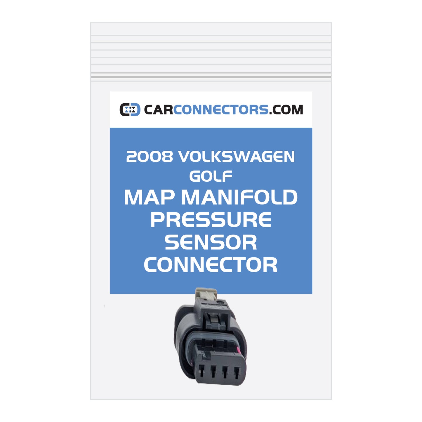 MAP Manifold Pressure Sensor Connector for 2008 Volkswagen Golf
