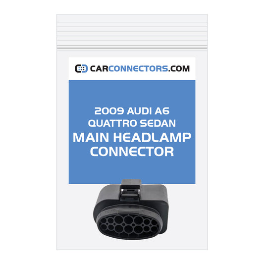 Main Headlamp Connector for 2009 Audi A6 Quattro Sedan