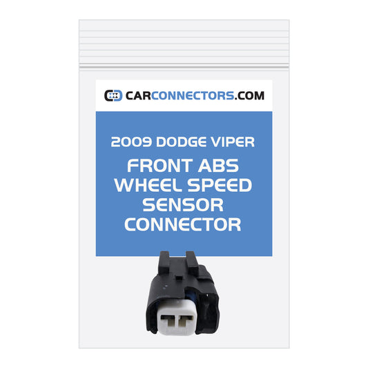Front ABS Wheel Speed Sensor Connector for 2009 Dodge Viper