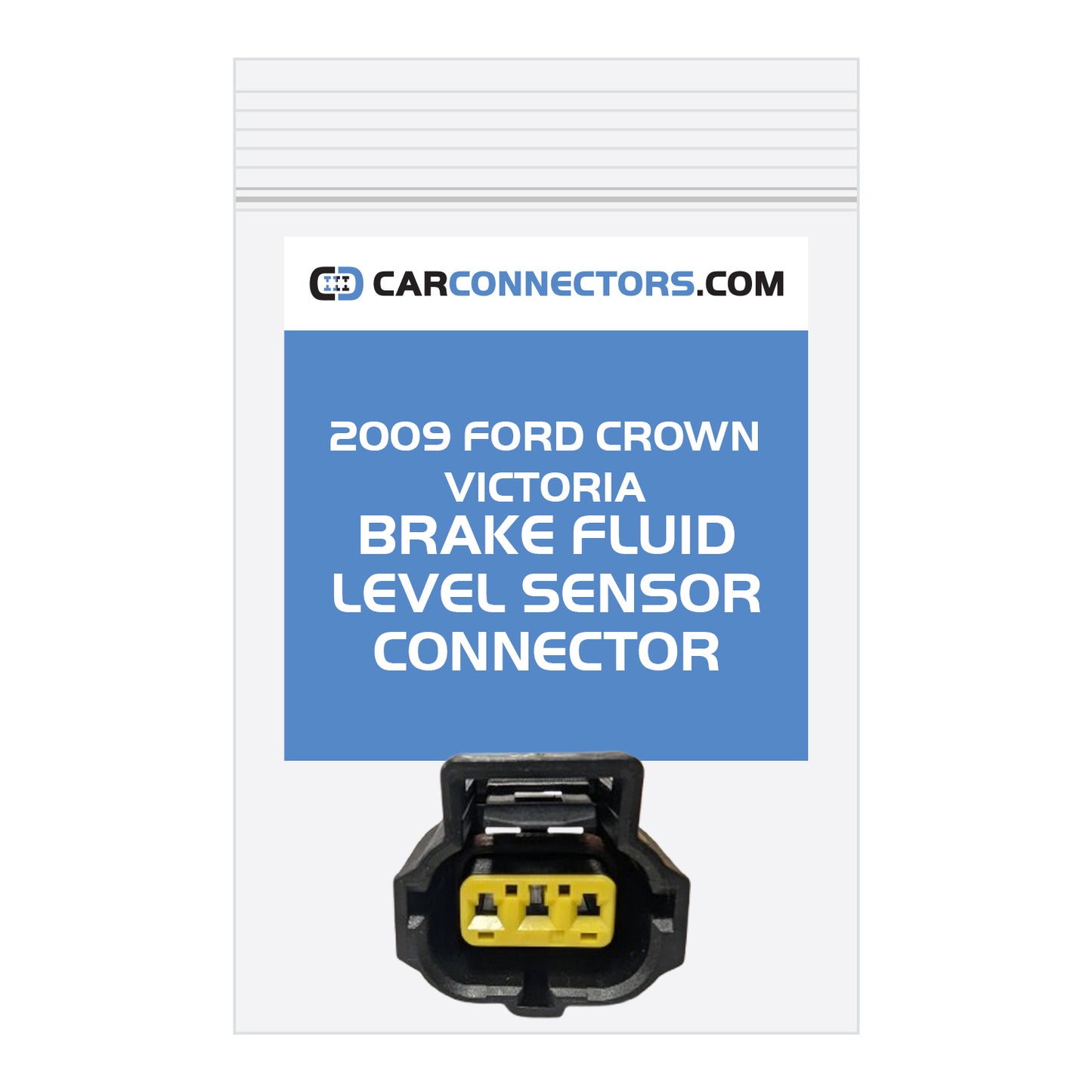 Brake Fluid Level Sensor Connector for 2009 Ford Crown Victoria