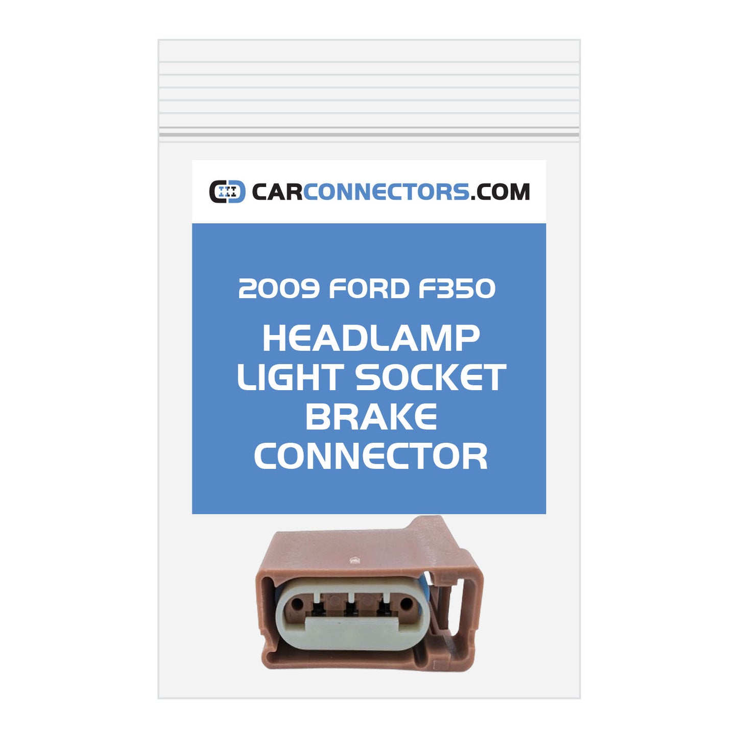 Headlamp Light Socket Brake Connector for 2009 Ford F350