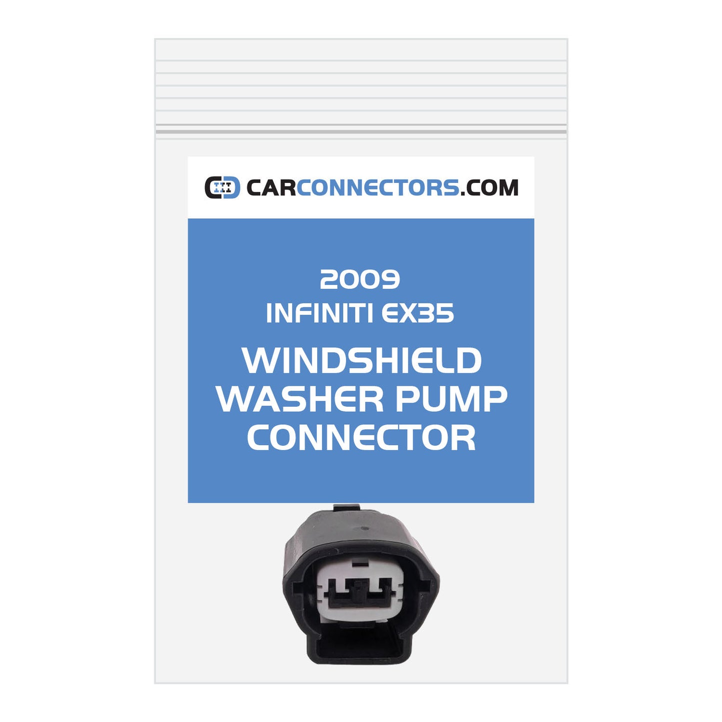 Windshield Washer Pump Connector for 2009 Infiniti EX35
