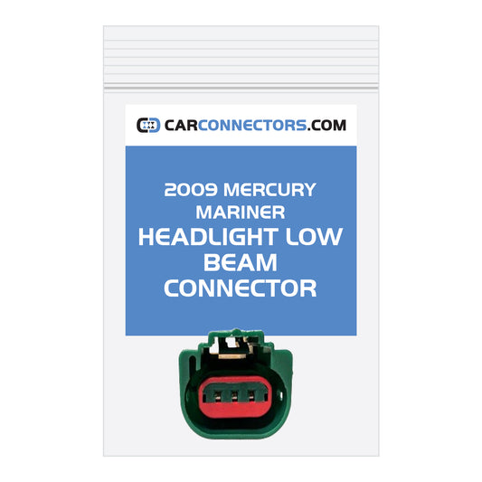 Headlight Low Beam Connector for 2009 Mercury Mariner