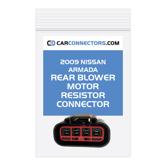 Rear Blower Motor Resistor Connector for 2009 Nissan Armada