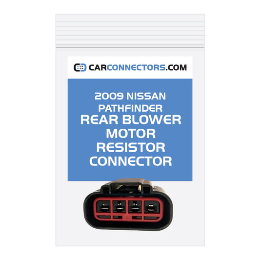 Rear Blower Motor Resistor Connector for 2009 Nissan Pathfinder