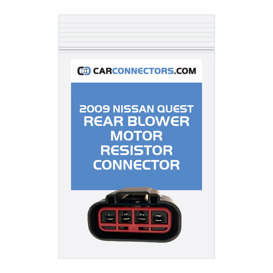 Rear Blower Motor Resistor Connector for 2009 Nissan Quest