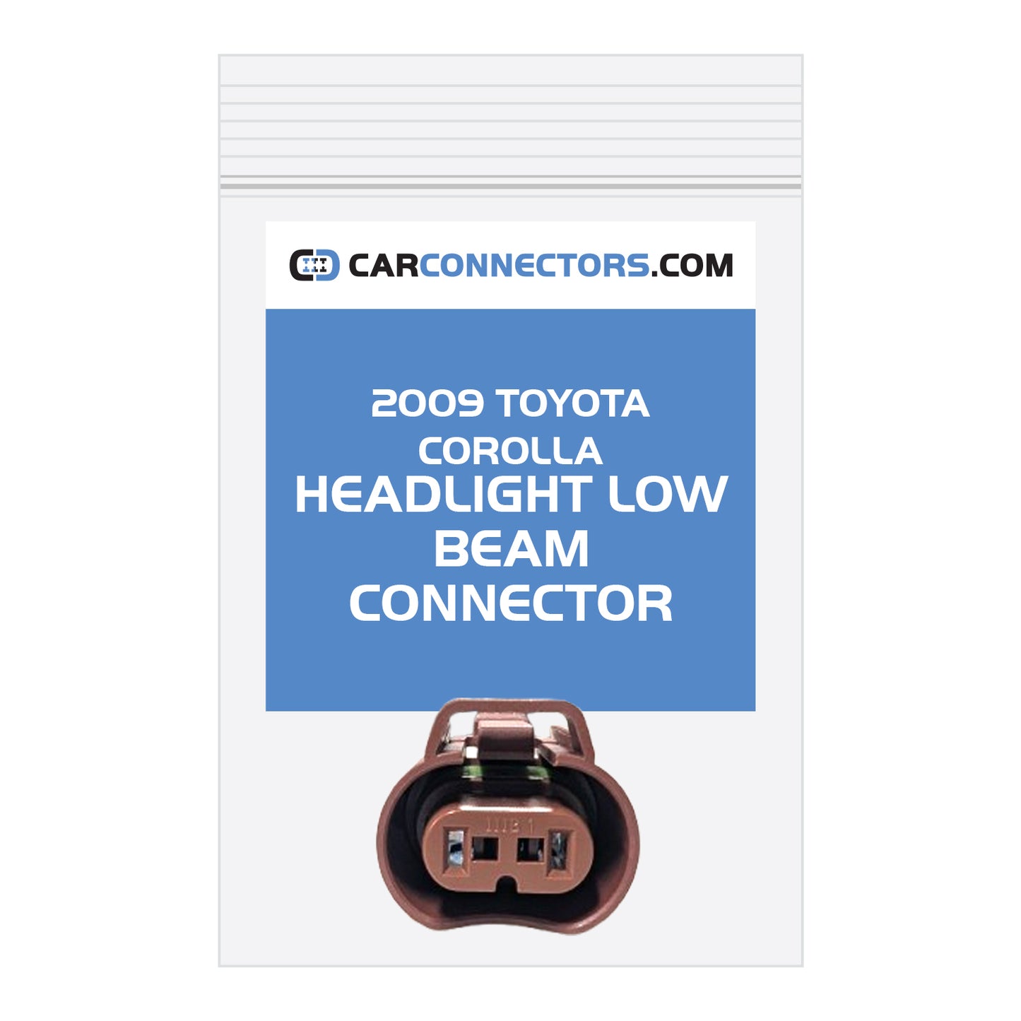 Headlight Low Beam Connector for 2009 Toyota Corolla