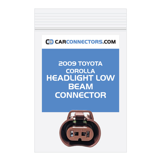 Headlight Low Beam Connector for 2009 Toyota Corolla