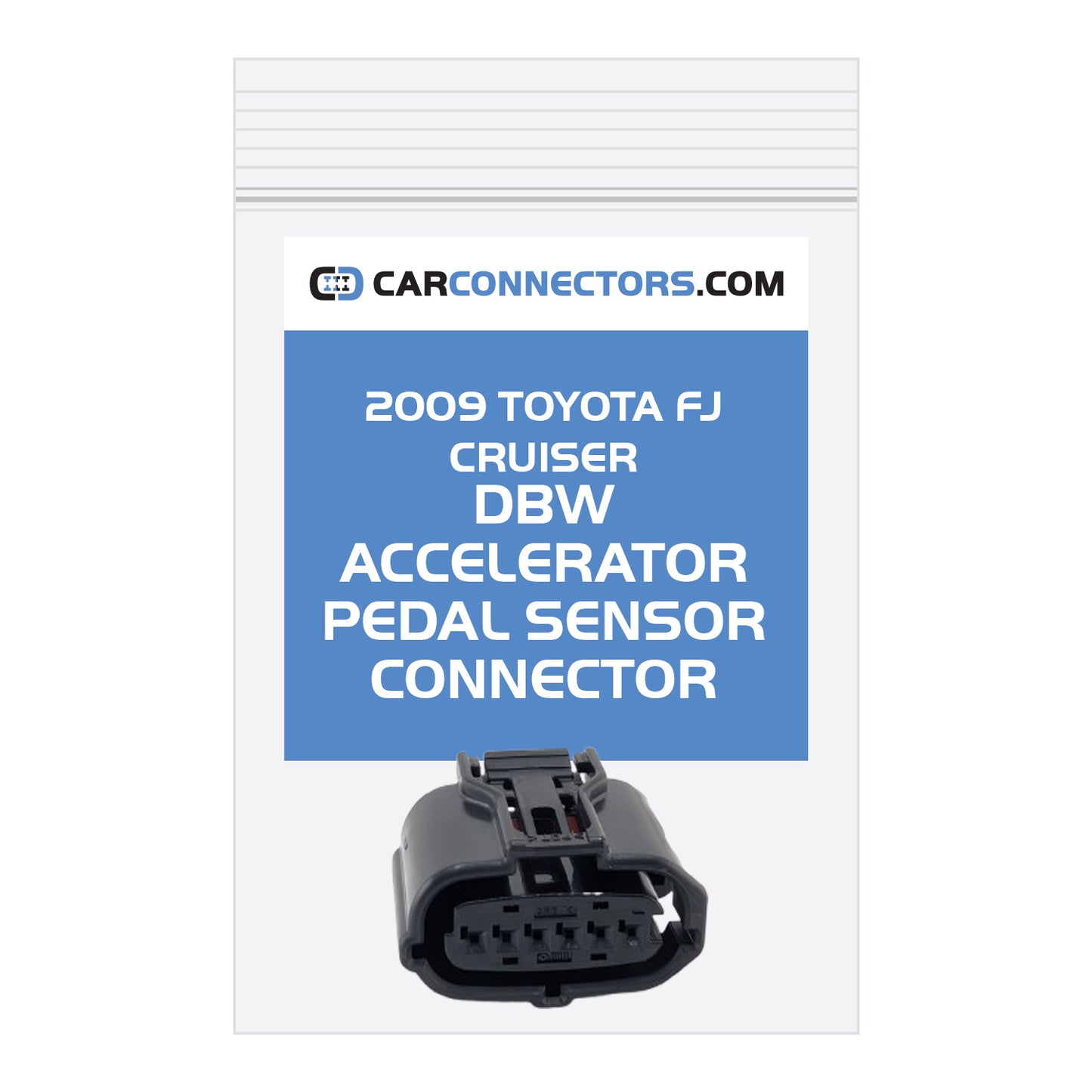 DBW Accelerator Pedal Sensor Connector for 2009 Toyota FJ Cruiser