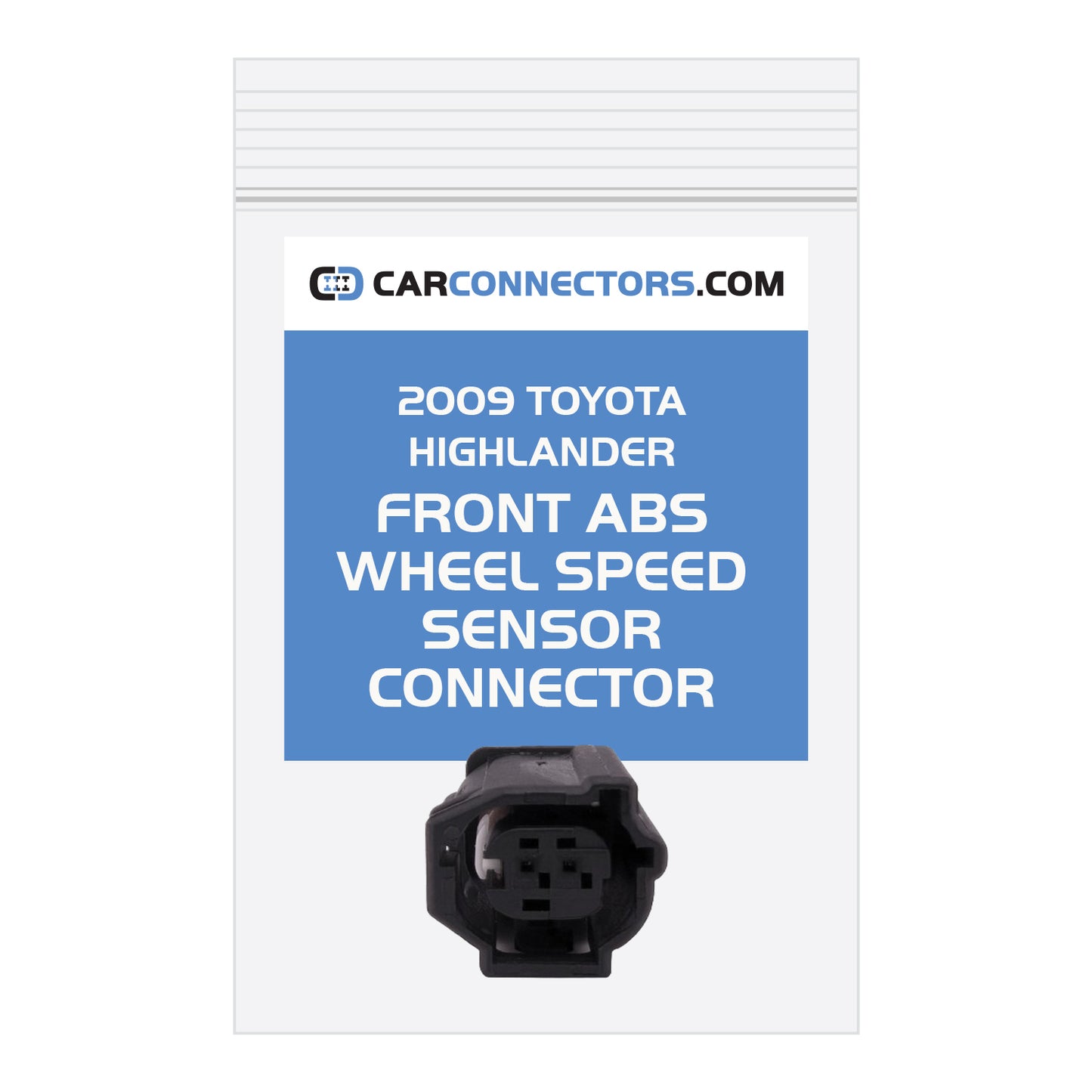 Front ABS Wheel Speed Sensor Connector for 2009 Toyota Highlander