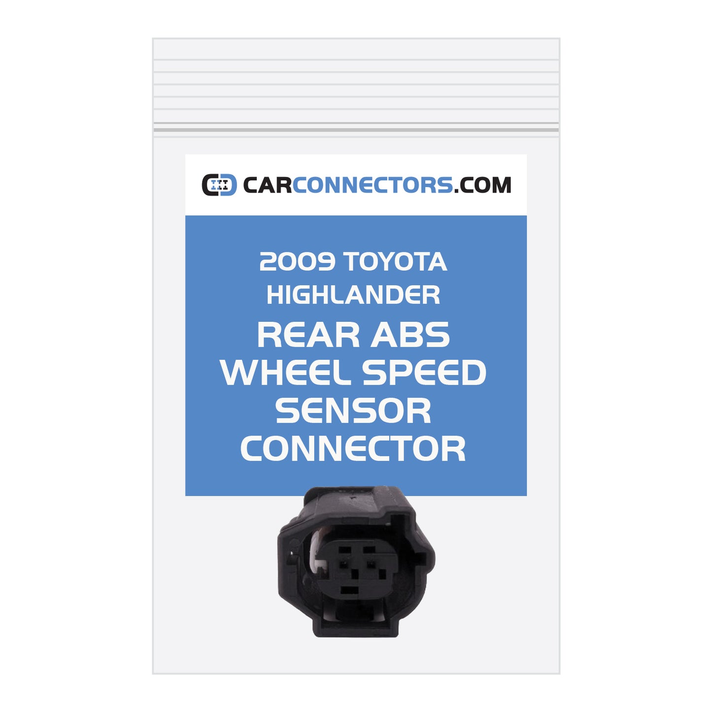 Rear ABS Wheel Speed Sensor Connector for 2009 Toyota Highlander