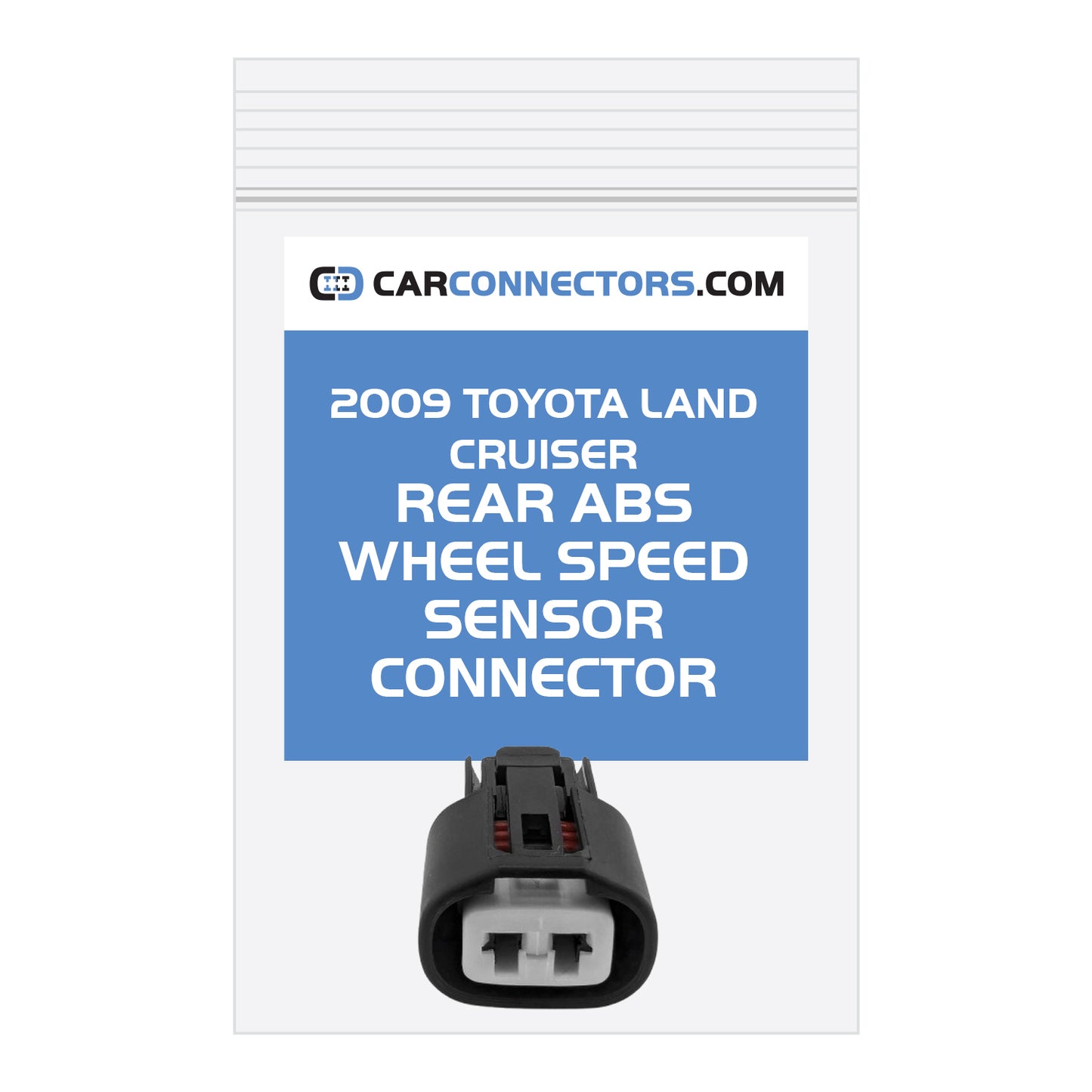 Rear ABS Wheel Speed Sensor Connector for 2009 Toyota Land Cruiser