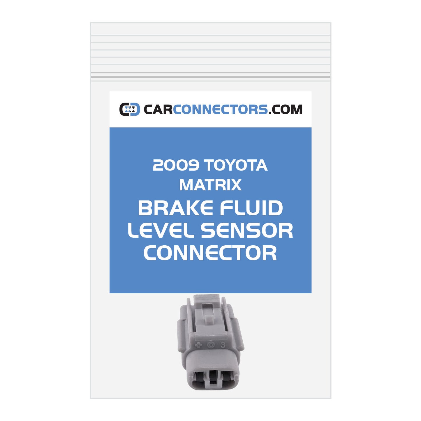 Brake Fluid Level Sensor Connector for 2009 Toyota Matrix