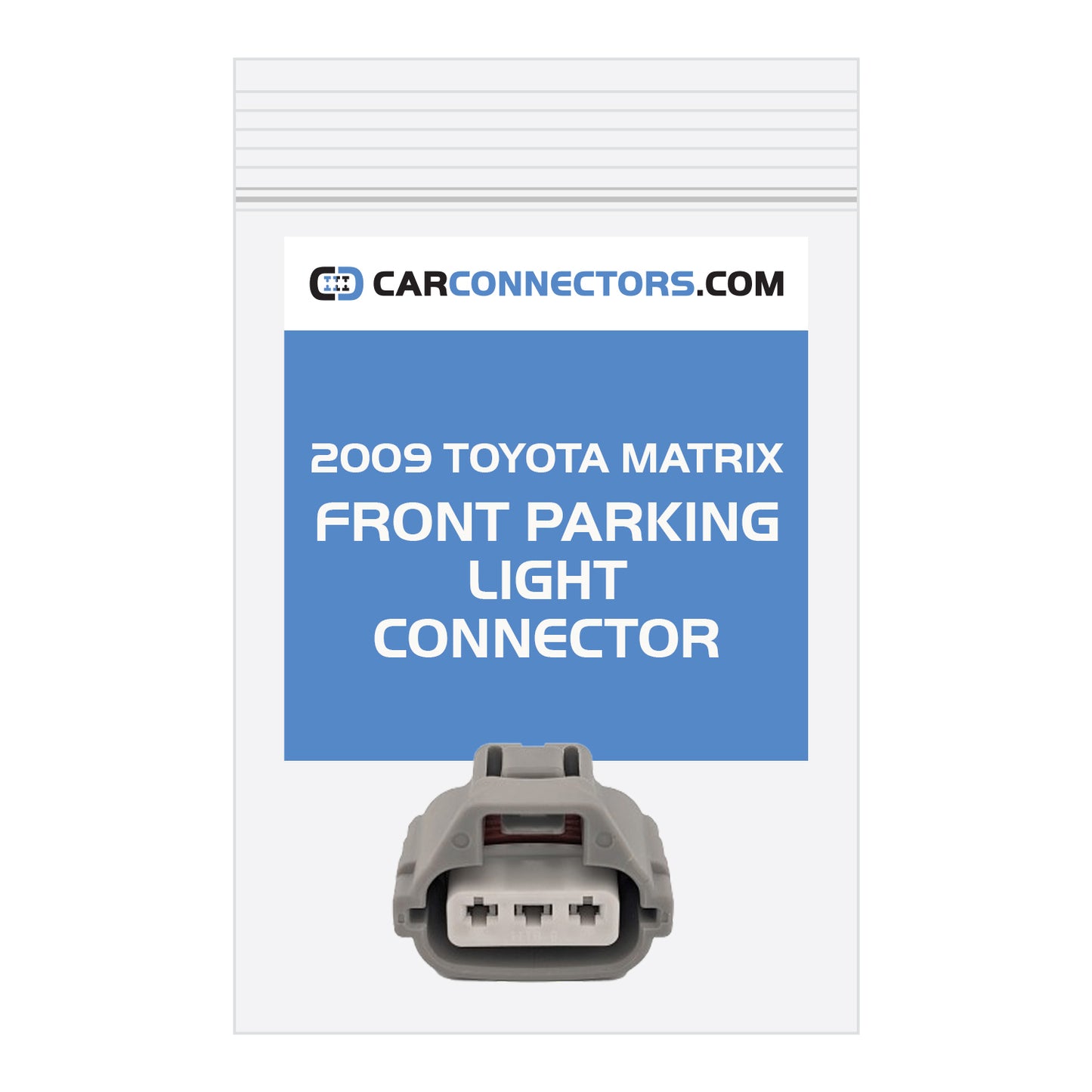 Front Parking Light Connector for 2009 Toyota Matrix