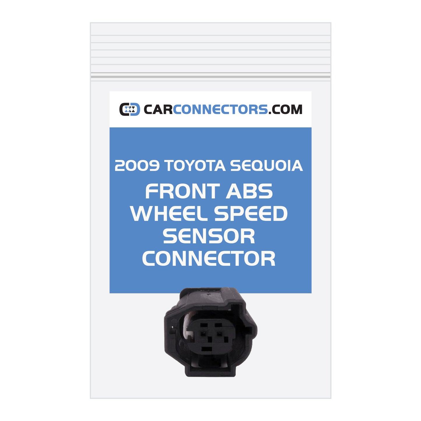Front ABS Wheel Speed Sensor Connector for 2009 Toyota Sequoia