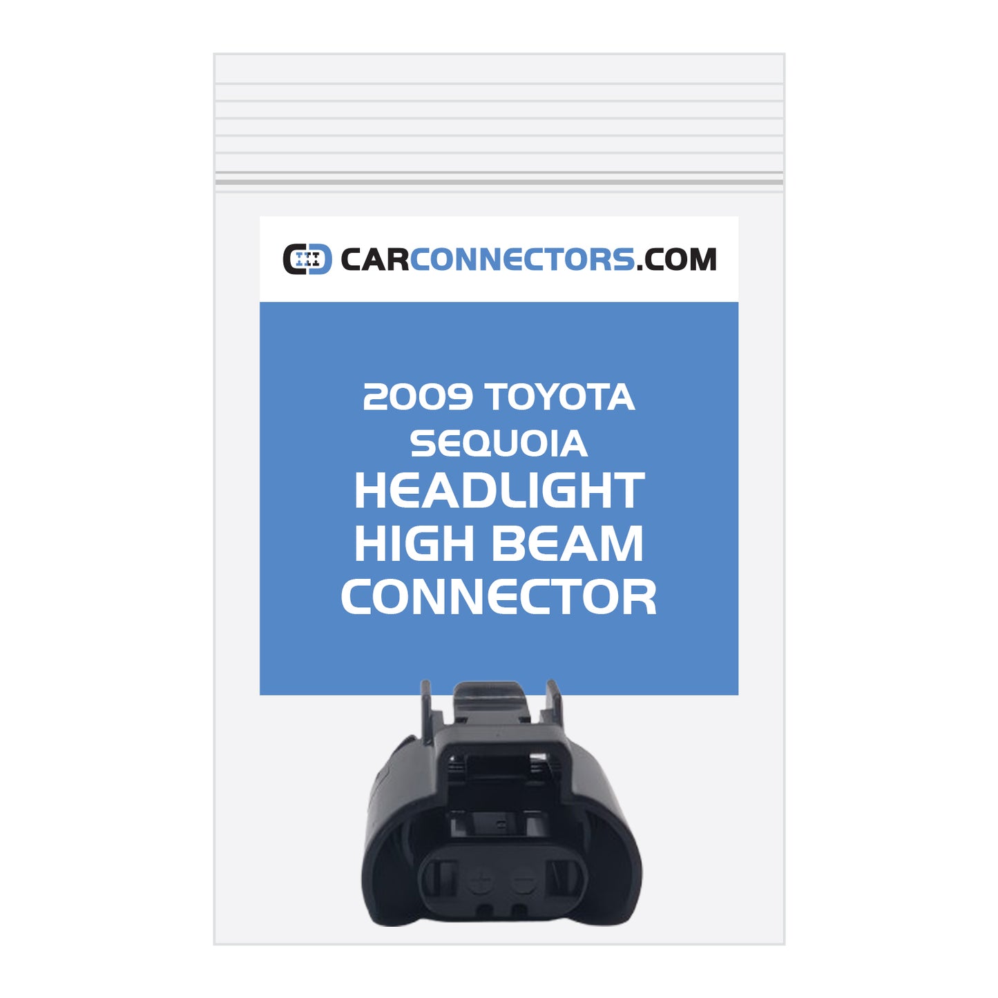 Headlight High Beam Connector for 2009 Toyota Sequoia