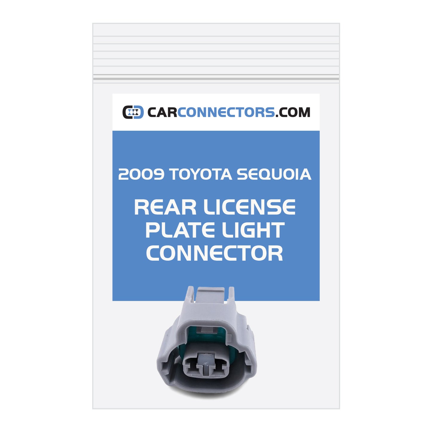 Rear License Plate Light Connector for 2009 Toyota Sequoia