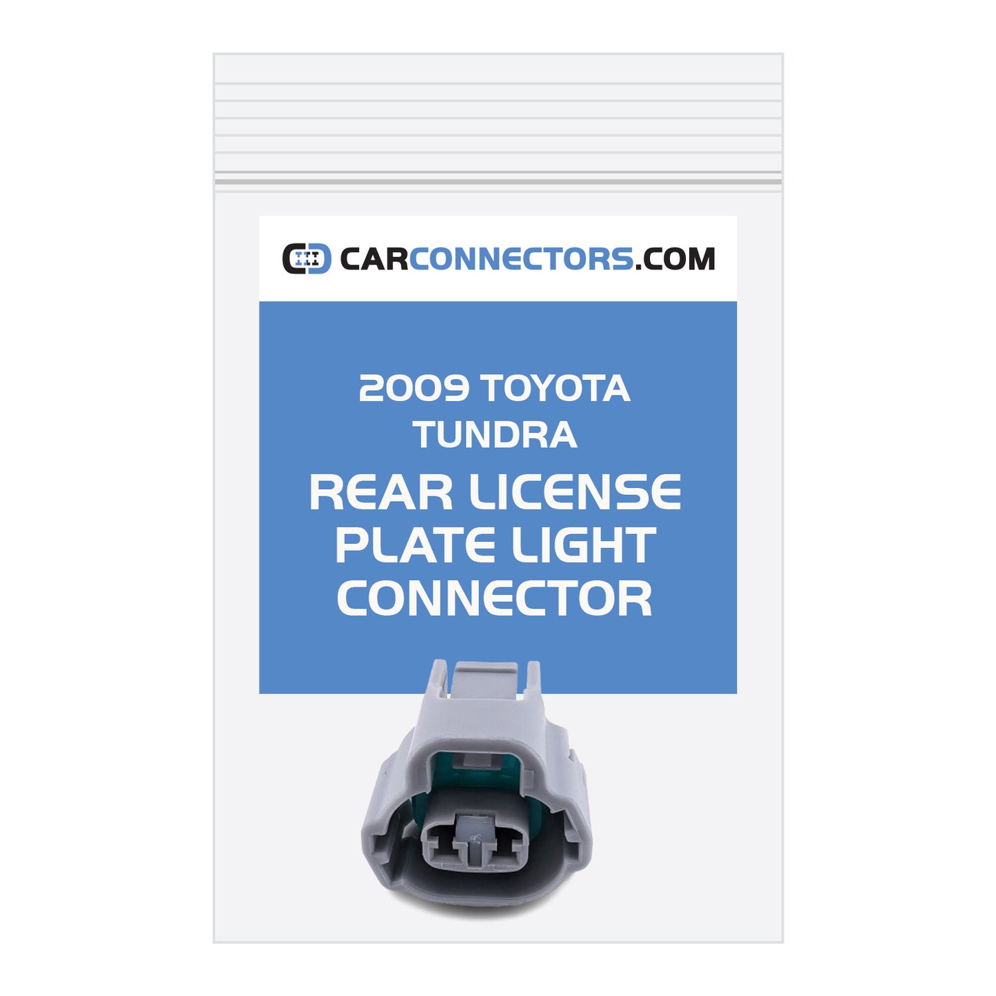 Rear License Plate Light Connector for 2009 Toyota Tundra
