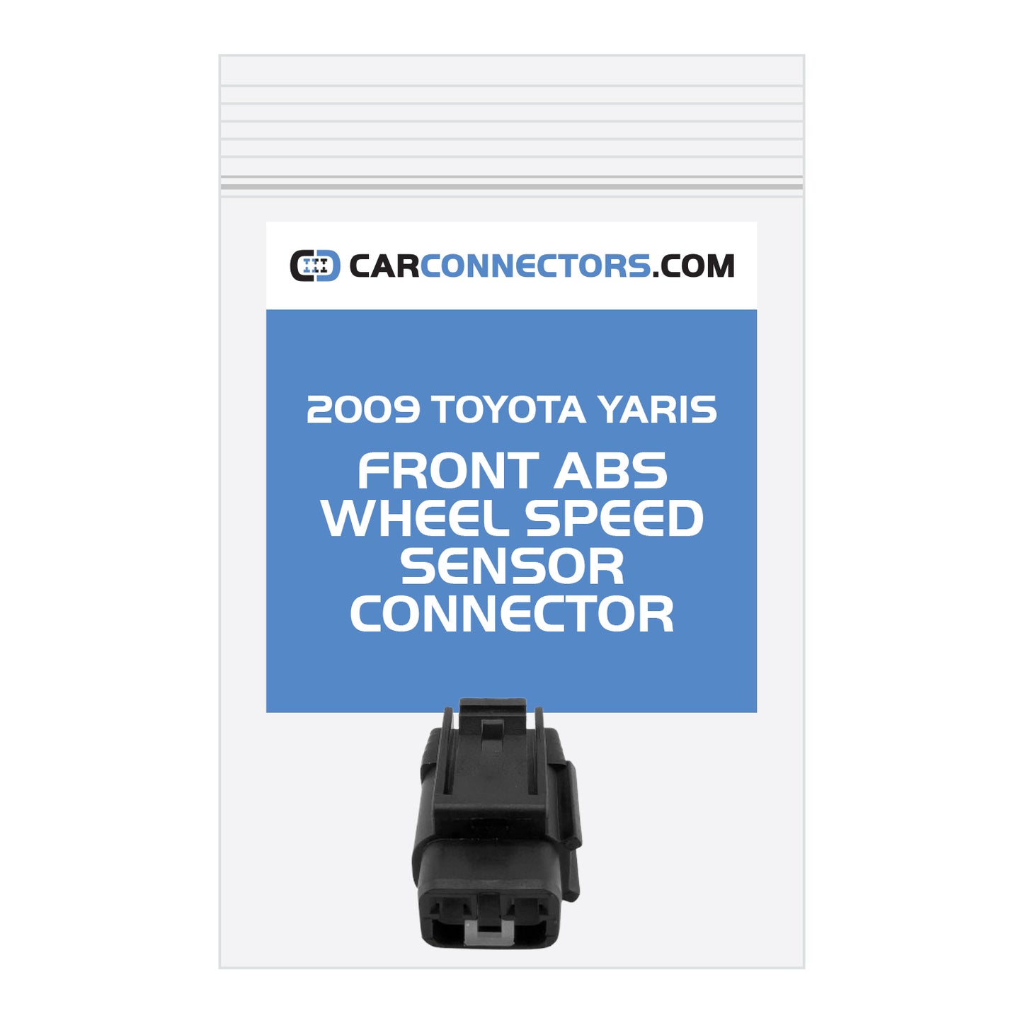 Front ABS Wheel Speed Sensor Connector for 2009 Toyota Yaris