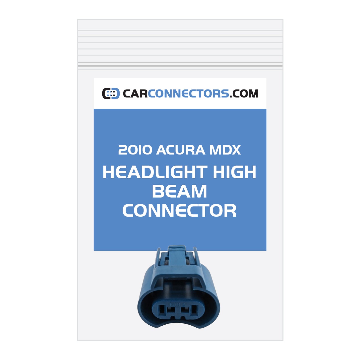Headlight High Beam Connector for 2010 Acura MDX