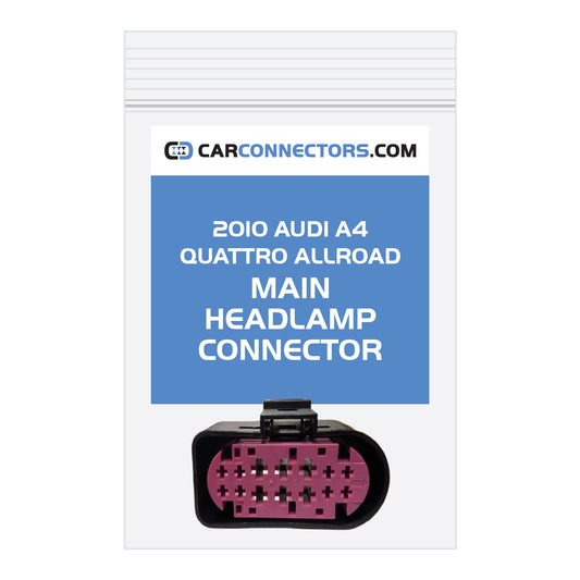 Main Headlamp Connector for 2010 Audi A4 Quattro Allroad