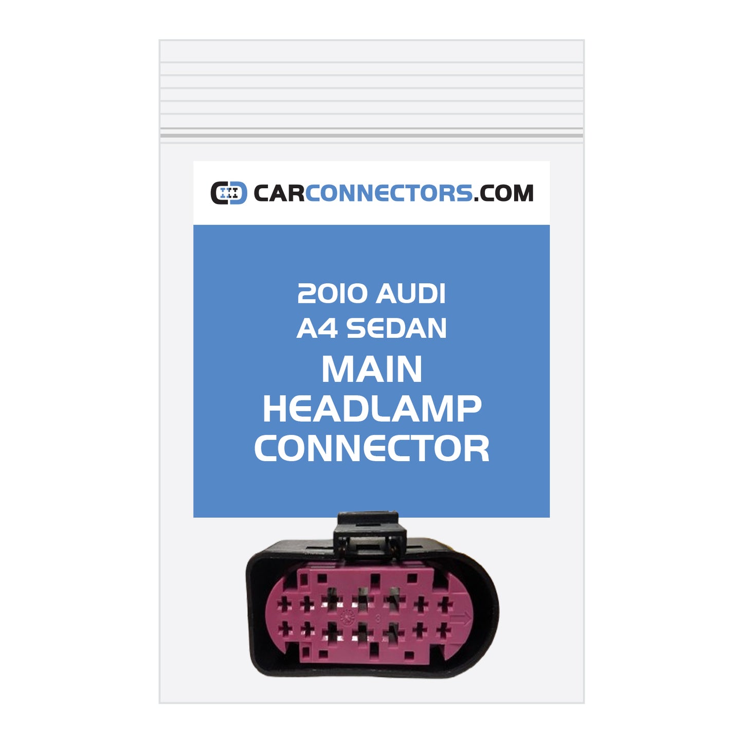 Main Headlamp Connector for 2010 Audi A4 Sedan