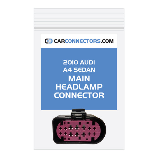 Main Headlamp Connector for 2010 Audi A4 Sedan