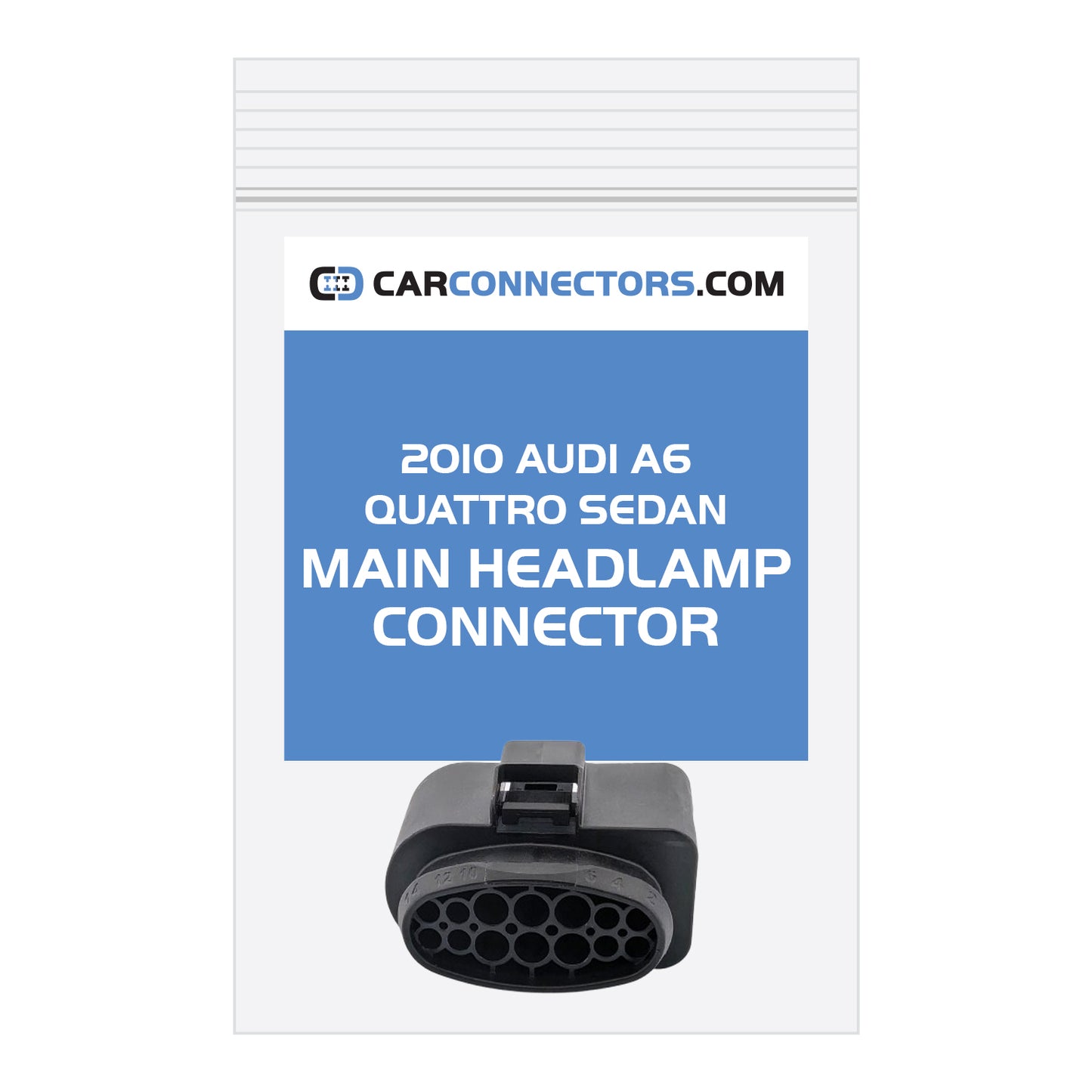 Main Headlamp Connector for 2010 Audi A6 Quattro Sedan