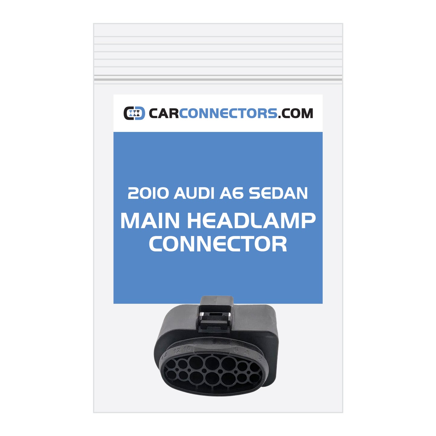 Main Headlamp Connector for 2010 Audi A6 Sedan