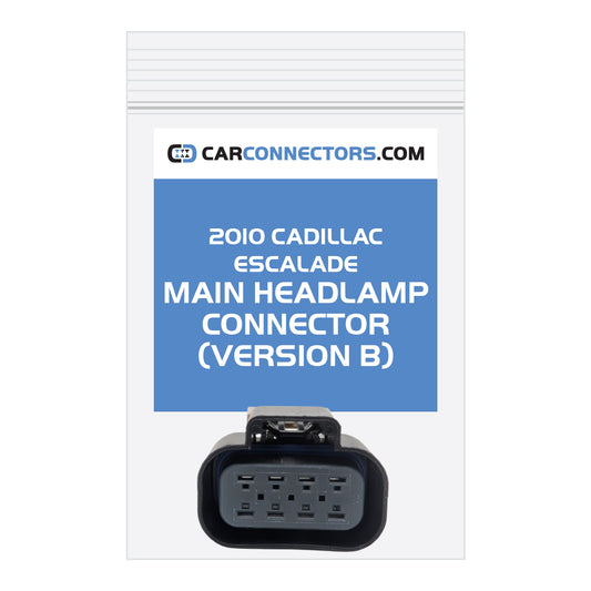Main Headlamp (Version B) Connector for 2010 Cadillac Escalade