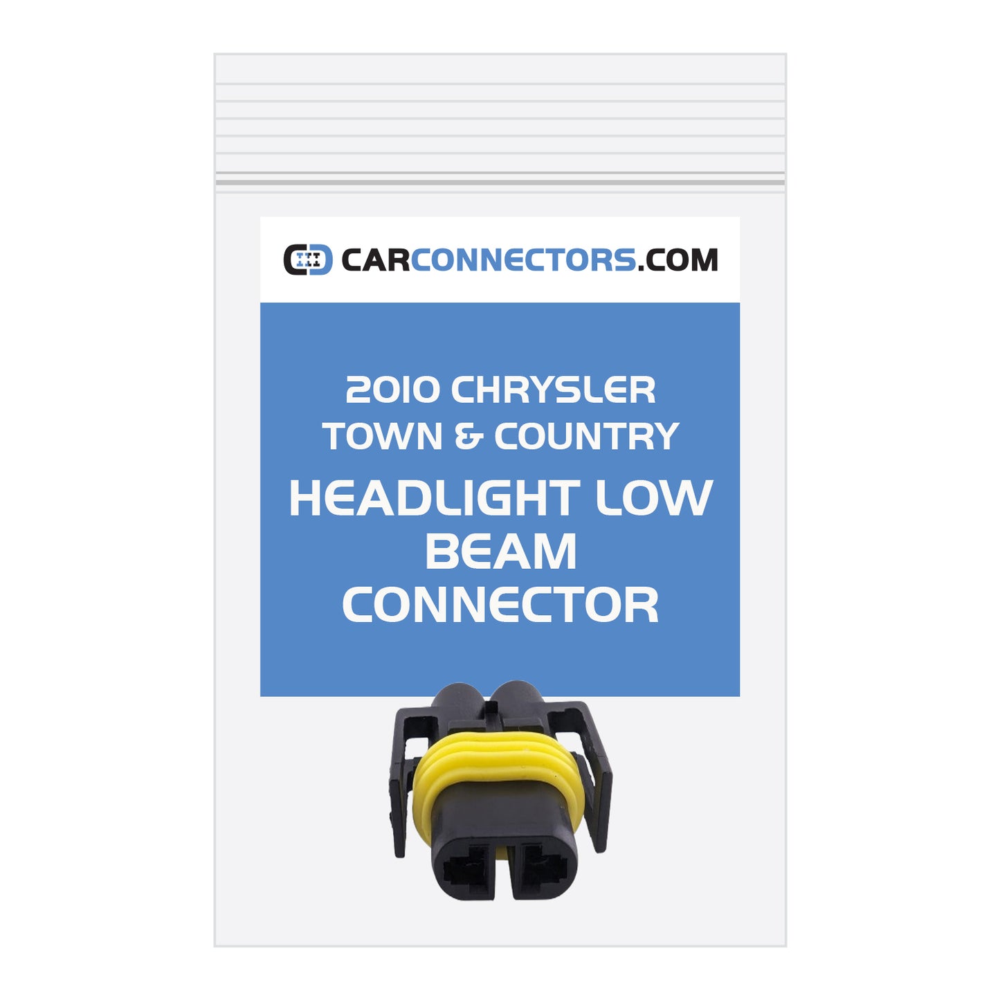 Headlight Low Beam Connector for 2010 Chrysler Town & Country